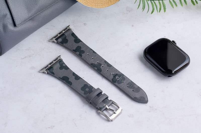 Tekne FLORO Leather Band | Printed Genuine Leather, Durable, Stylish StrapÂ 